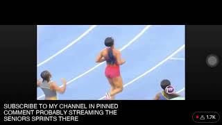 Shelly Ann Fraser pryce race today 2022 [upl. by Seleta]