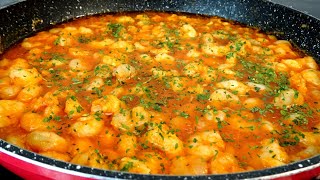 Gambas al pil pil en sarten receta fácil y deliciosas gambas [upl. by Ahseuqal]