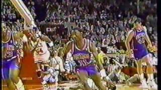 Michael Jordan 1989 Playoffs 32pts Gm 6 vs Detroit Pistons [upl. by Nolahs963]