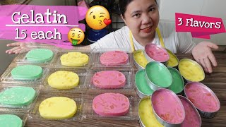 GELATIN Recipe for Business 3 Best Seller Flavors [upl. by Lonna]