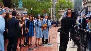 하유  Columbia University Commencement 2014  Stand Columbia [upl. by Eladal]