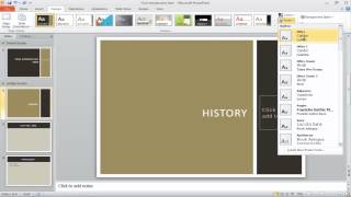 How to apply a theme to PowerPoint presentation [upl. by Adnohsel]