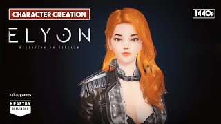 ELYON Gameplay  Character Creation And Customization PC [upl. by Repsihw178]