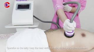 How to Slim Tummy by 54D1 5IN1 Ultrasonic Cavitation Machine [upl. by Latashia]