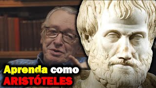 Aprenda como ARISTÓTELES  Olavo de Carvalho [upl. by Durand]