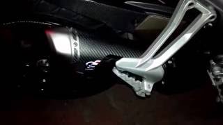 Ducati Multistrada 1200s DVT  Termignoni vs Stock exhaust sound [upl. by Asiruam843]