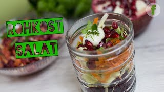 Rohkost Salat  Gesunde Ernährung  Salat Rezepte  lecker und gesund [upl. by Brandwein]