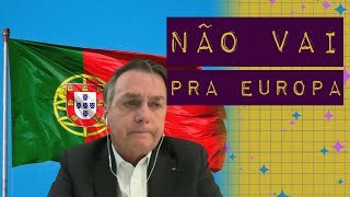 EVENTO COM BOLSONARO É CANCELADO EM PORTUGAL [upl. by Zeralda359]