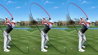 VIKTOR HOVLAND  GOLF SWING  SLOW MOTION [upl. by Becker]