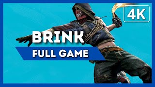 BRINK  Full Game Walkthrough  4K 60FPS  No Commentary [upl. by Franckot]