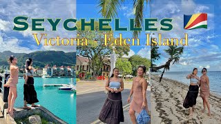 Seychelles Vlog  Grocery shopping nail extensions at VictoriaMahe and beach hopping 🏝️ [upl. by Hillary]