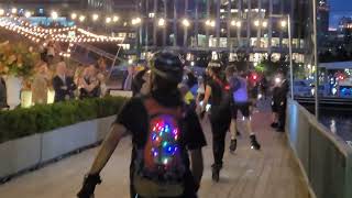 Sk8Boston23  Saturday Night Highlights boston skating skate outdoors inlineskate [upl. by Bucher826]