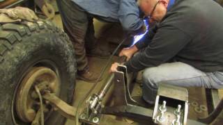 Military Rat Rod Front Suspension Install Part 2 [upl. by Eiramrefinnej]