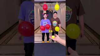 Guess The Color Challenge Whose Balloon Was Popped 😂 Funnyfamily Partygames [upl. by Alyos]