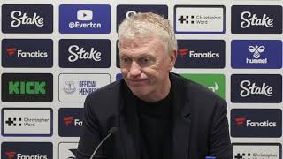 WEST HAM UNITED  Postmatch press conference David Moyes Everton 13 West Ham [upl. by Anivas668]