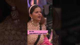 Kavita Kaushik amp Rubina Dilaik ugly verbal spat  Bigg Boss 14  बिग बॉस 14 [upl. by Garvy930]