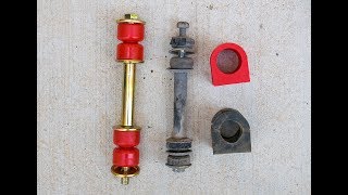 Polyurethane Swaybar Bushings and End Links z31 [upl. by Meng945]