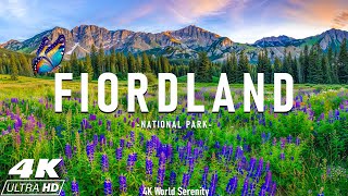 Fiordland National Park 4K UHD  Stunning Footage Scenic Relaxation Film with Calming Music [upl. by Thanasi523]