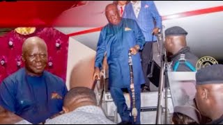 wow Otumfuo returns home after the grand Akwasidae in London [upl. by Ibmab]