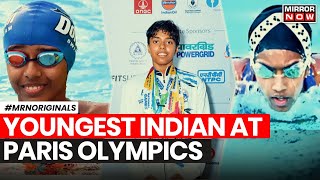 Indias Youngest Athlete At Paris Olympics 2024  Dhinidhi Desinghu [upl. by Bueschel]