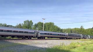 Amtrak Lakeshore Limited outside Cleveland OH [upl. by Samy]