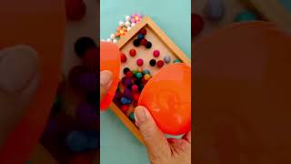 🌈 Oddly satisfying reverse video  beads 🫶😂😹 shorts funny satisfying [upl. by Ardnic]