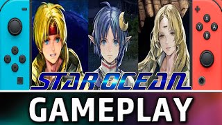 STAR OCEAN THE SECOND STORY R Experience New Battle Mechanics  Nintendo Switch Gameplay [upl. by Rhiana]