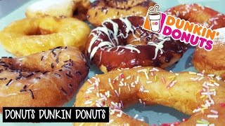 Receta de los auténticos DONUTS de Dunkin Donuts [upl. by Fleece]