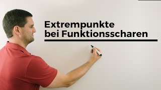 Extrempunkte bei Funktionsscharen Hochpunkt Tiefpunkt  Mathe by Daniel Jung [upl. by Reviere16]