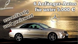 6 günstige AnfängerAutos für unter 5000 €  G Performance [upl. by Akeemahs184]