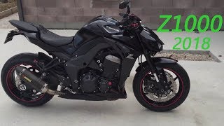 2018 Kawasaki Z1000 review [upl. by Cohla728]