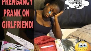 Pregnancy Prank On Girlfriend [upl. by Troxell]