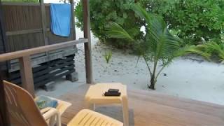 Kuredu Island Resort  Beach Villa room 301  How to book When to go What to pack description [upl. by Aeduj182]