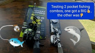 Walmart ProFISHiency pocket combo for panfishbream amp trouttested 2 different models fishing [upl. by Yram434]