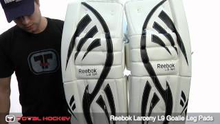 Reebok Larceny L9 Goalie Leg Pads [upl. by Adnot]