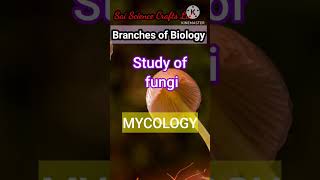 Branches of Biology biology gk science [upl. by Omora]