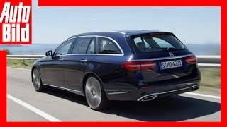 Mercedes EKlasse TModell 2016  Fahrbericht Test  Review Eleganter und sportlicher Kombi [upl. by Balcke]