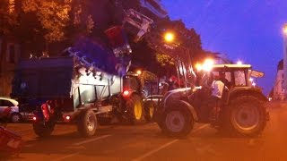 Manifestation des agriculteurs du 16 juillet [upl. by Mallissa]