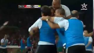 Maroc vs Gabon but 2 0 Khalid Boutaib Football Qualifications CDM 2018 [upl. by Terrell]