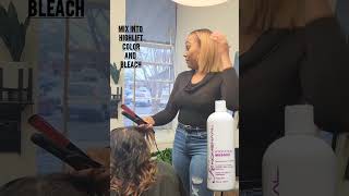 MIX INTO HIGHLIFT COLOR BLEACH AND RELAXERS Natural Hair Products  Hair Care Products [upl. by Alic777]