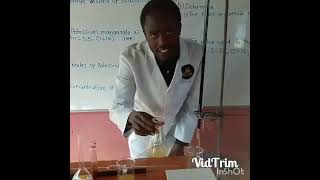 REDOX TITRATION KCSE SAMPLE QUESTION [upl. by Novert783]