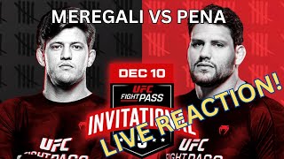 UFC Fight Pass Invitational 5  Meregali vs Pena [upl. by Billie]