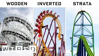 Engineer Explains Every Roller Coaster For Every Thrill  A World of Difference  WIRED [upl. by Jordans]