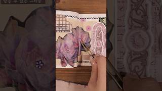 Scrapbooking ASMR 🪷 journal aesthetic scrapbooking asmr craft [upl. by Johnson]