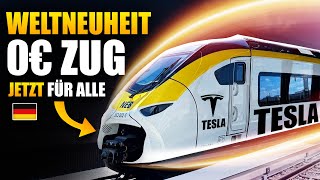 TeslaZug 2024 Gratis Nahverkehr jetzt in Deutschland [upl. by Spiros]