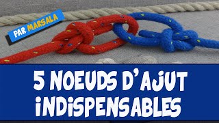 5 Noeuds dajut indispensables Noeuddajut Noeud pour relier 2 cordages [upl. by Areyk52]