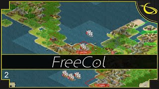 FreeCol  Colonizing the New World Free Game [upl. by Tressa]