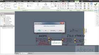 Autodesk Inventor  Úprava výkresového razítka pomocí možnosti quotZadání s výzvouquot [upl. by Alaric]