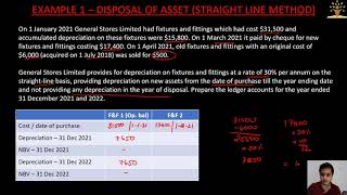 Accounting for IGCSE  Video 27  Disposal of Noncurrent assets [upl. by Drawde636]