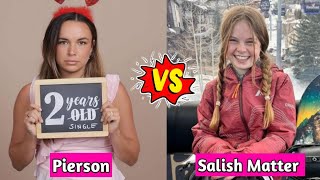 Pierson Wodzynski vs Salish Matter Jordan Matter Lifestyle Comparison 2024 [upl. by Allemat]